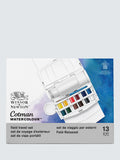 Winsor Newton Field Plus Set Watercolour Paints 12 Half Pans