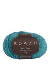 Soft Lambswool and Mohair Blend Aran-Weight Yarn, 50g, Sapphire Colour