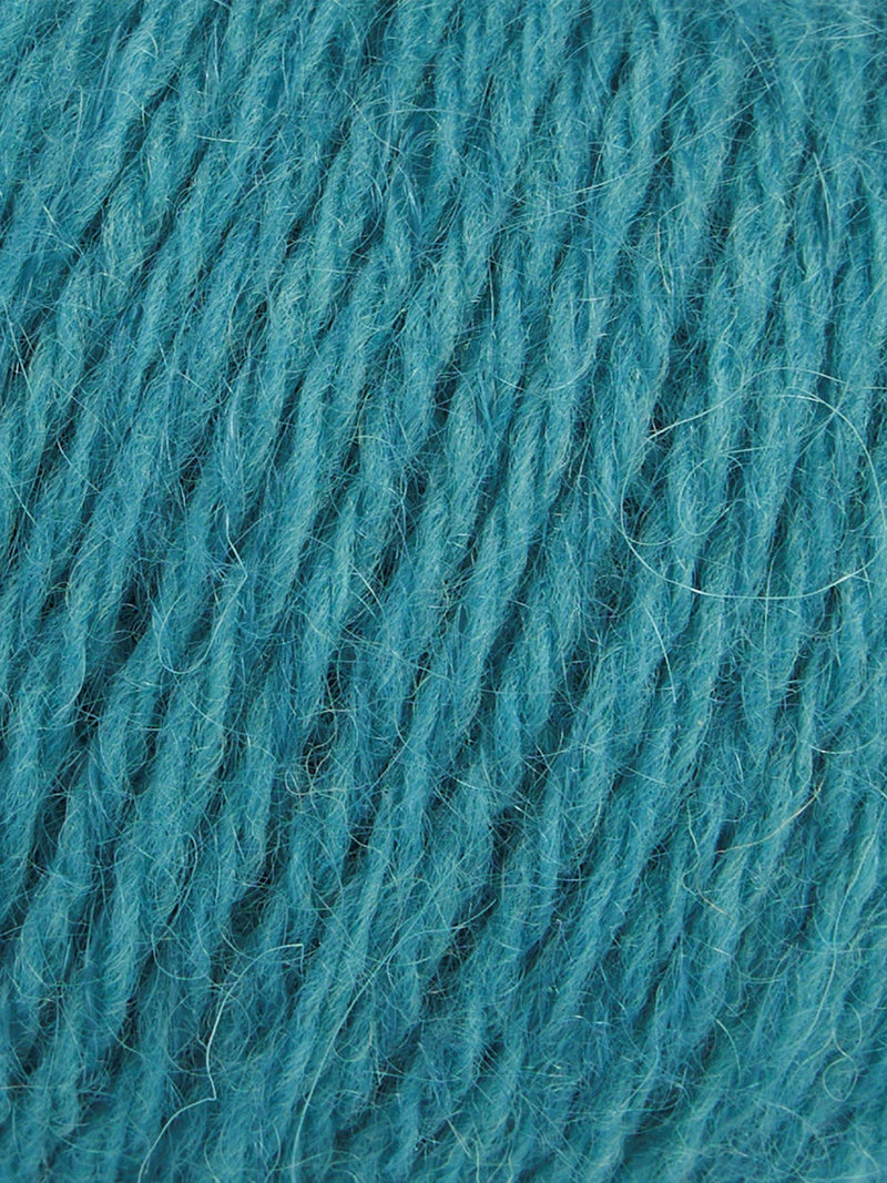 Rowan Aran-weight wool yarn in Sapphire colour, 50g, imported from the UK