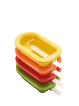 Lékué Classic Stackable Popsicle Ice Lolly Moulds Set of 4