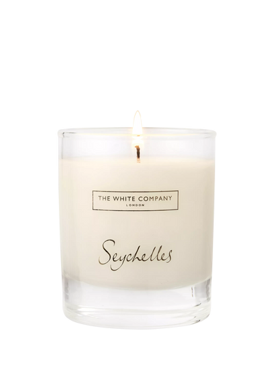 Scented Candle with Bergamot, Orange, and Coconut Notes 140g