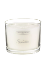 The White Company Seychelles 3 Wick Scented Candle 770g