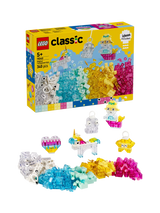 Lego Classic Magical Transparent Box Colourful Building Bricks