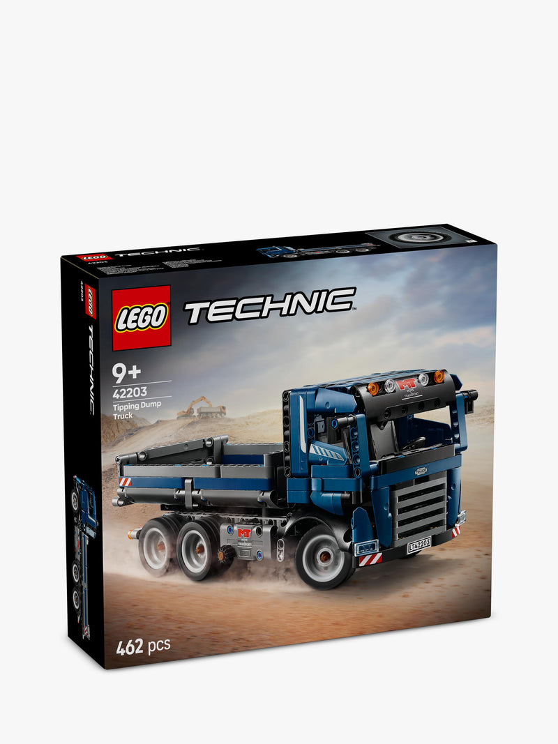 LEGO Technic Tipping Dump Truck toy, UK version