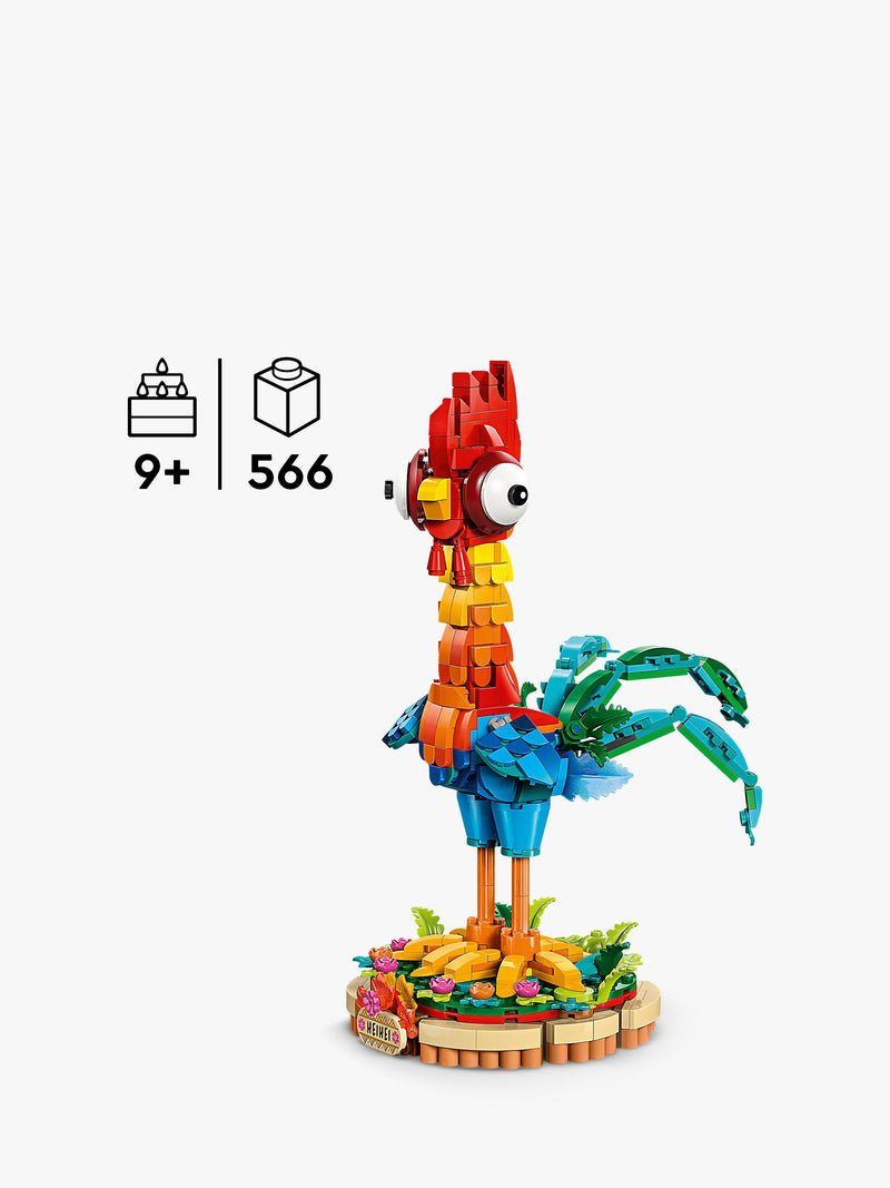 Lego Disney Moana 2 Heihei buildable animal toy, UK version