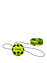Multi-Colour Bounceback Moon Ball with Adjustable Wristband Leash