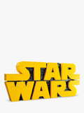 LEGO Star Wars brick-built logo sign building set, UK version