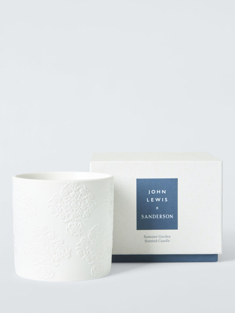 Sanderson Summer Garden scented candle 250g, UK version