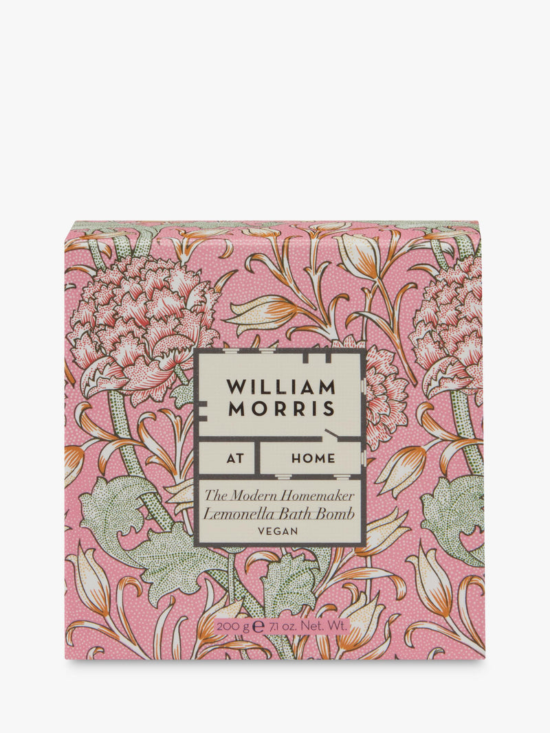 William Morris At Home rose petal bath bomb 200g (British brand)