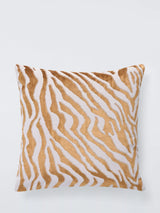 John Lewis Animal Cushion Bronze Polyester Velvet Cushion