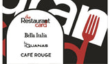 The Restaurant Card 25 GBP Restaurant Gift Card
