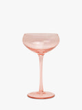 Lou Coupe Glass Set of 2 in Blush