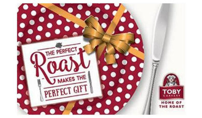 Carte cadeau de restaurant Toby Carvery de 25 GBP