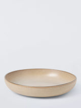 Farmhouse Stoneware Pasta Bowl 21cm in Sand