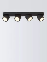 John Lewis Wilson 4 Spotlight Ceiling Bar Black Ceiling Light Fitting