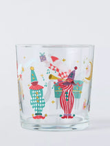 John Lewis Kids Christmas Jester Elf Glass Tumbler 400ml