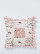 John Lewis Kids' Patchwork Deer Cushion