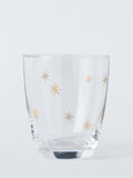 John Lewis Etched Star Glass Tumbler 365ml, UK version