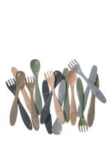 Vital Baby Nourish Perfectly Simple Toddler Cutlery Set 15 Pieces Multi