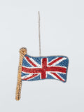 Beaded Union Flag Tree Decoration