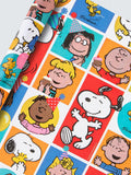 Character-Themed Wrapping Paper Roll 3m with Tear Strip and Cutting Grid