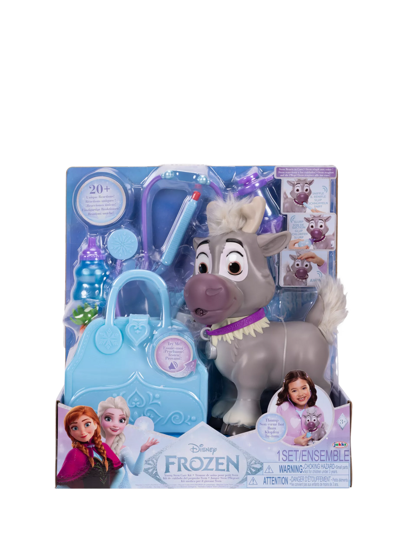 Disney Frozen Sven Care Kit interactive toy - British product