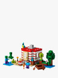 Lego Minecraft TNT Jungle House building set, UK version
