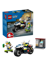 LEGO City Police Motorcycle Chase Toy Set for 4+ Year Olds