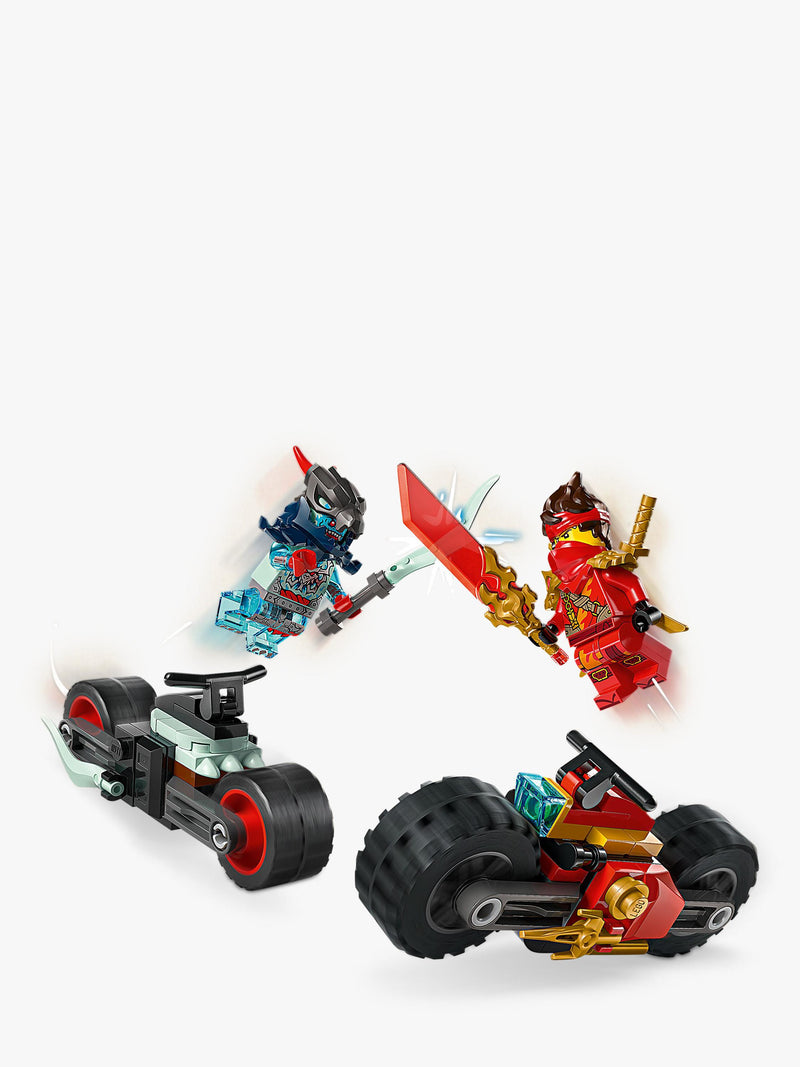 Lego NINJAGO Kai's Motorcycle Speed Race building set, UK version