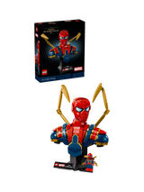 Lego Marvel Iron Spider-Man Bust Avengers Building Set