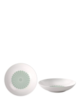 Villeroy & Boch Fleur Porcelain Pasta Bowl Vert Porcelain Pasta Bowls Set of 2 24cm