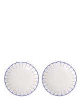 Villeroy Boch Fleur Porcelain Dinner Plate Set of 2 26cm Blue