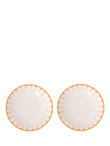 Porcelain Dinner Plate with Floral Design, Set of 2, 26cm, Soleil