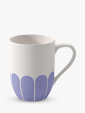 Villeroy & Boch porcelain mug set with floral design, bleu, 290ml (British brand)