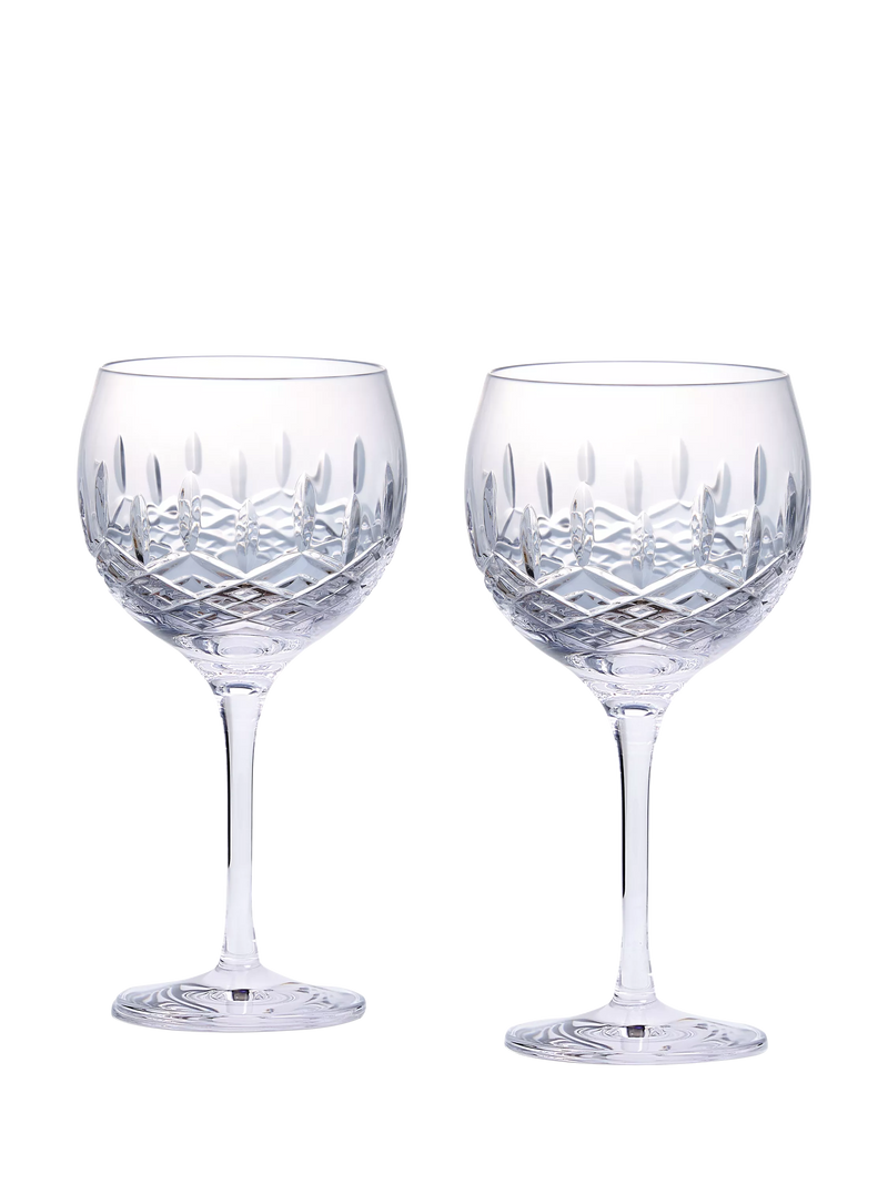 Royal Doulton cut crystal gin balloon glass, 470ml, imported from the UK
