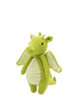Complete Doris Dragon Crochet Craft Kit for Children with Cotton Yarn