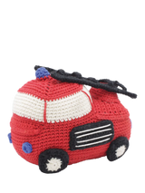 Hardicraft Fire Truck Crochet Kit Yarn Craft Set