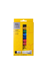 Set of 10 Acrylic Paints for Artistic Use