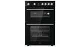 Hisense double oven electric cooker black 60cm, UK version