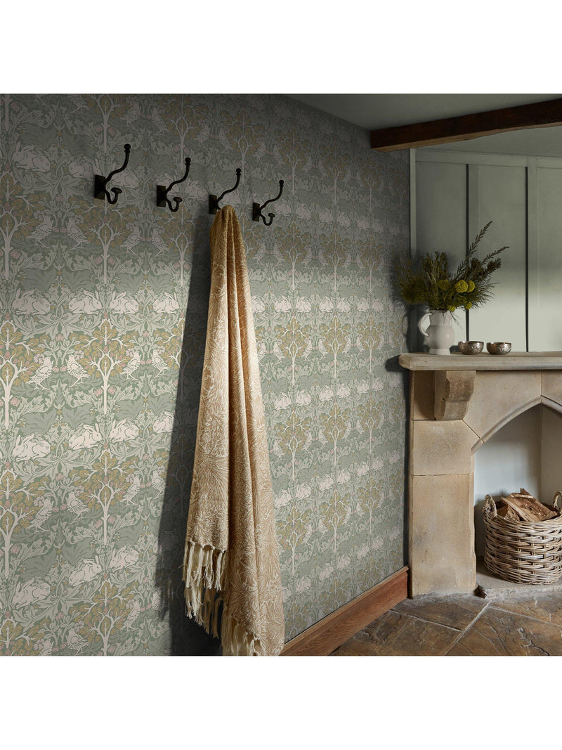 William Morris At Home Lullaby Wallpaper (British brand)