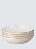 Denby Heritage Atrium Stoneware Pasta Bowl Set Of 4 Natural