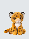 Keel Toys Keeleco Jungle Cat Cheetah Plush Soft Toy 18Cm