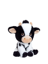 Keel Toys Keeleco Farm Cow Plush Soft Toy 18cm