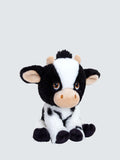 Keel Toys Keeleco Farm Cow Plush Soft Toy 18cm, UK version