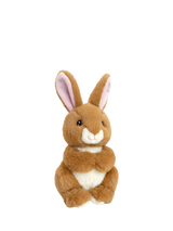 Luxury Rabbit Soft Toy with Embroidered Details, 18cm