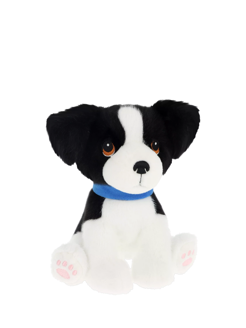 Keel Toys sitting Border Collie soft toy 23cm, UK version