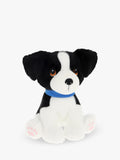 Keel Toys sitting Border Collie soft toy 23cm, UK version