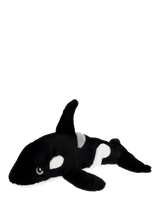 Orca Plush Soft Toy with Embroidered Details, 30cm