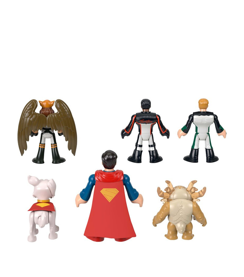 DC Comics action figure multipack with six mini figures - British product