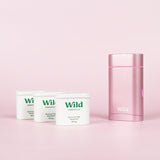 Wild Natural Deodorant Refills Jasmine Mandarin Blossom 3 x 43g (British brand)